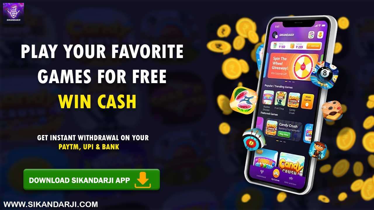 Play Sikandarji Games & Win Real Cash – Best Real Money Gaming App