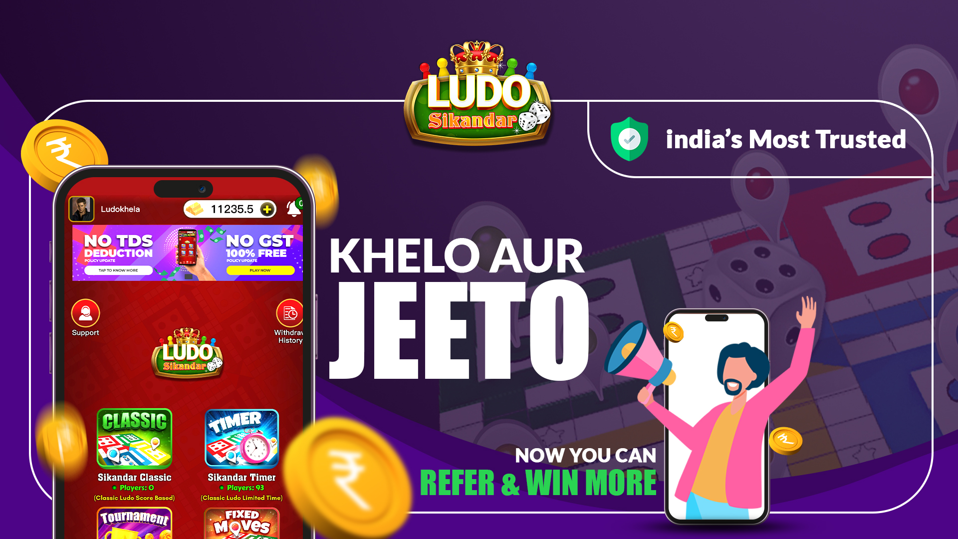 Most Amazing Top 10 Ludo Games Free Download with Real Cash