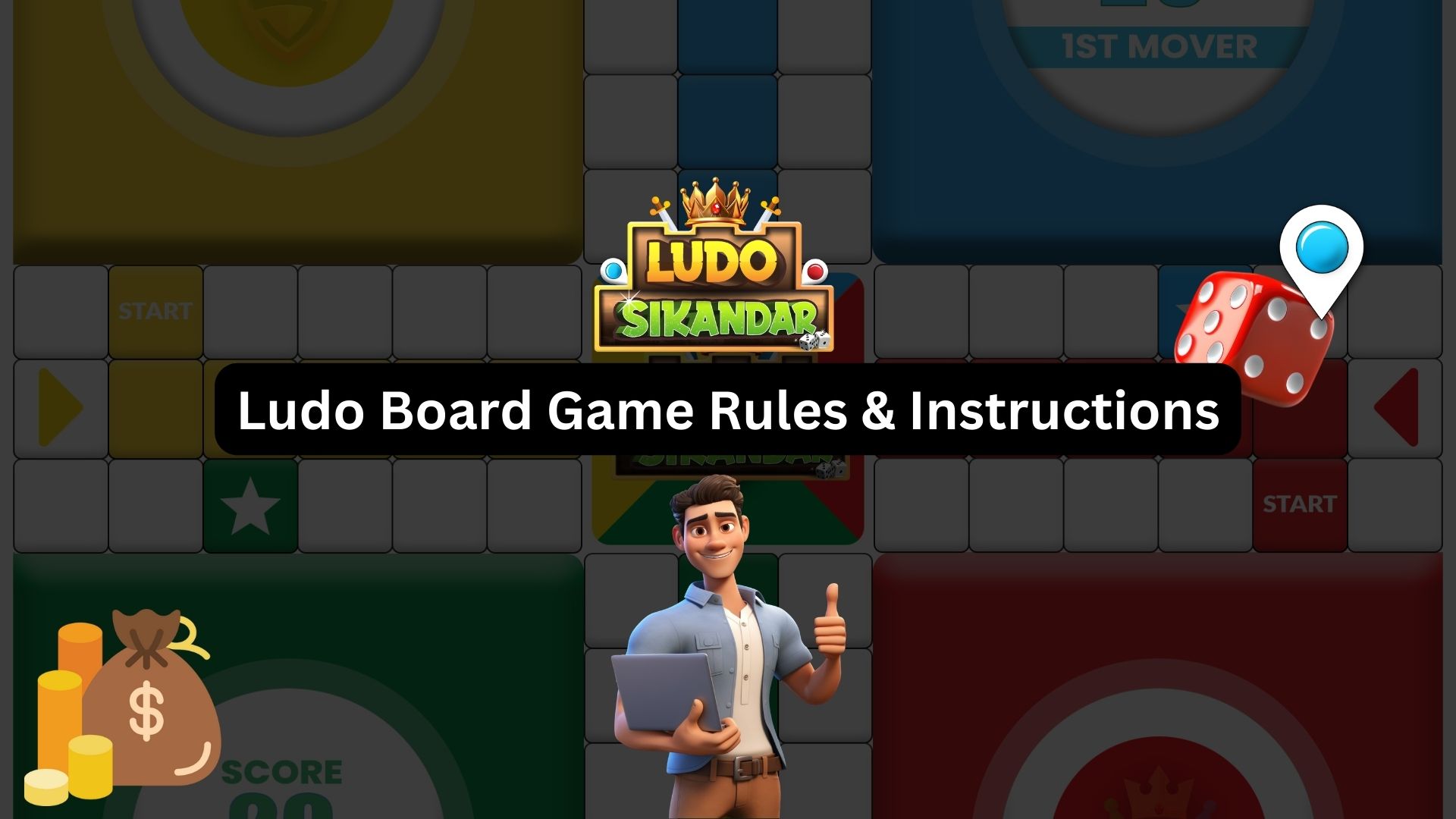 Ludo Board Game Rules & Instructions